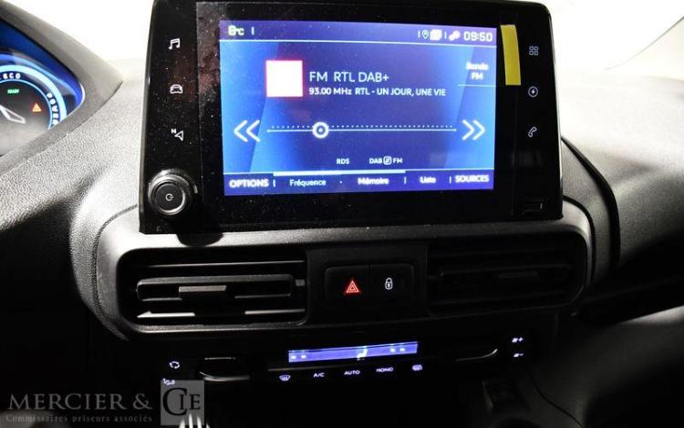 PEUGEOT e-PARTNER FOURGON ELECTRIC 135 50KWH 800KG L1 M BLANC GL-664-EW