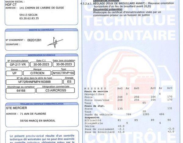 CITROEN C3 AIRCROSS 1.2 PURETECH 110 C-SERIES GRIS GP-217-YR