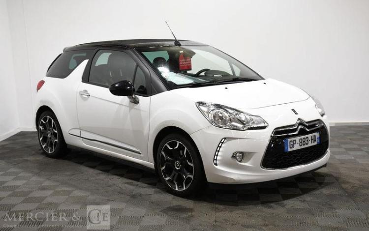 CITROEN DS3 CABRIOLET 1.2 PURETECH 80CH SOCHIC BLANC GP-883-HA
