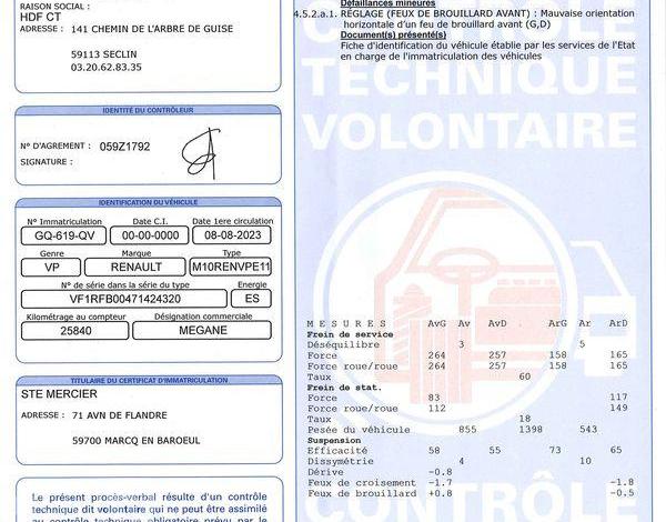 RENAULT MEGANE ESTATE TECHNO TCE GRIS GQ-619-QV