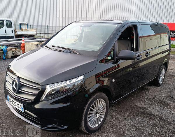 MERCEDES VITO 119 1.9 CDI 16V 9G-TRONIC 190CV BOITE AUTO – DIESEL – 56062 KMS – AN 2023 NOIR GQ-720-SJ