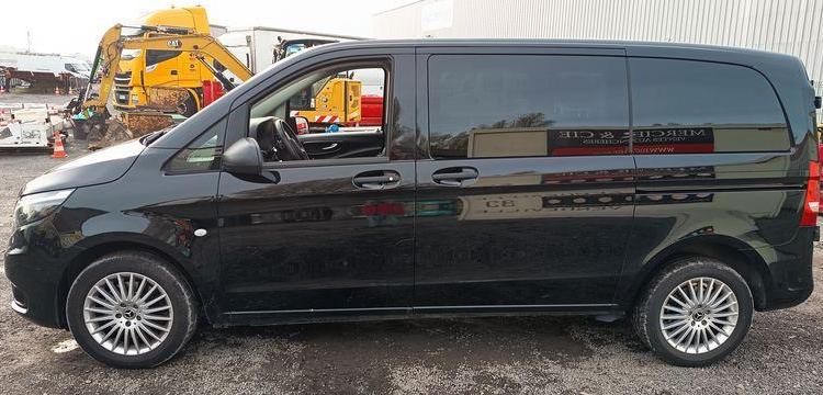 MERCEDES VITO 119 1.9 CDI 16V 9G-TRONIC 190CV BOITE AUTO – DIESEL – 56062 KMS – AN 2023 NOIR GQ-720-SJ