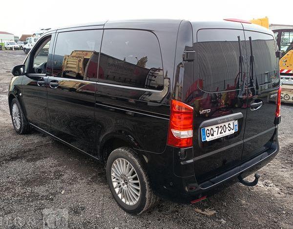 MERCEDES VITO 119 1.9 CDI 16V 9G-TRONIC 190CV BOITE AUTO – DIESEL – 56062 KMS – AN 2023 NOIR GQ-720-SJ