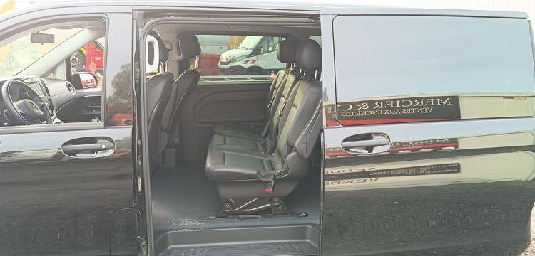 MERCEDES VITO 119 1.9 CDI 16V 9G-TRONIC 190CV BOITE AUTO – DIESEL – 56062 KMS – AN 2023 NOIR GQ-720-SJ