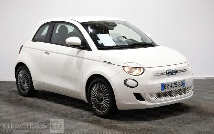 FIAT 500e 23kWh 95ch PACK CONFORT BVA BLANC GR-475-SG