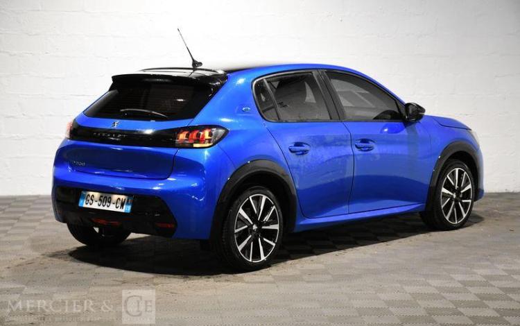 PEUGEOT e-208 SOCIETE ELECTRIC 135 50KWH ACTIVE PACK BVA BLEU GS-509-CW