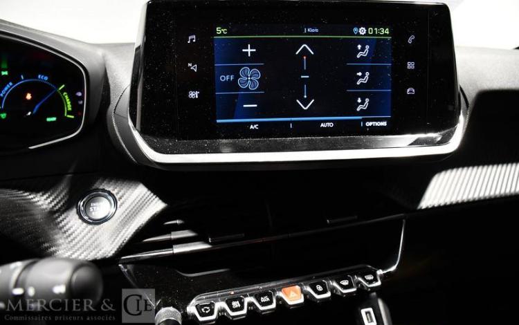 PEUGEOT e-208 SOCIETE ELECTRIC 135 50KWH ACTIVE PACK BVA BLEU GS-509-CW