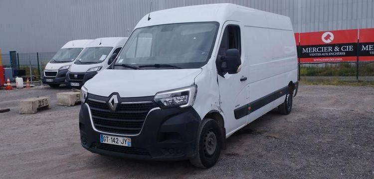 RENAULT MASTER FOURGON 2.3 BLUEDCI 150 35 L3H2 CONFORT – 113771 KMS – ANNEE 2023 BLANC GT-142-JY