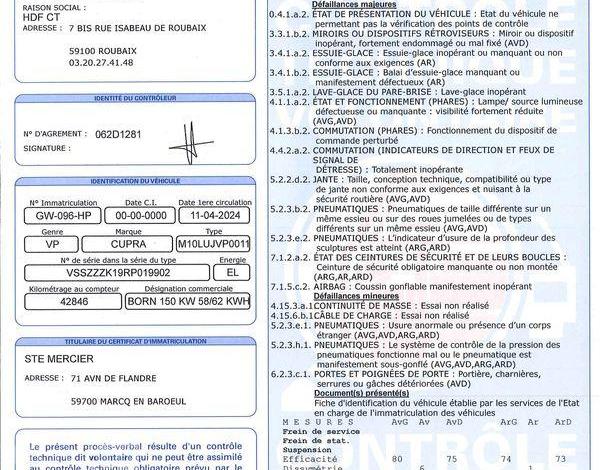 CUPRA CUPRA BORN 204CH BLANC GW-096-HP