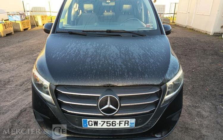 MERCEDES VITO MIXTO 2.0 116 CDI 165 LONG L2 PRO 9G-TRONIC BVA – 41459 KMS – ANNEE 2024 NOIR GW-756-FR