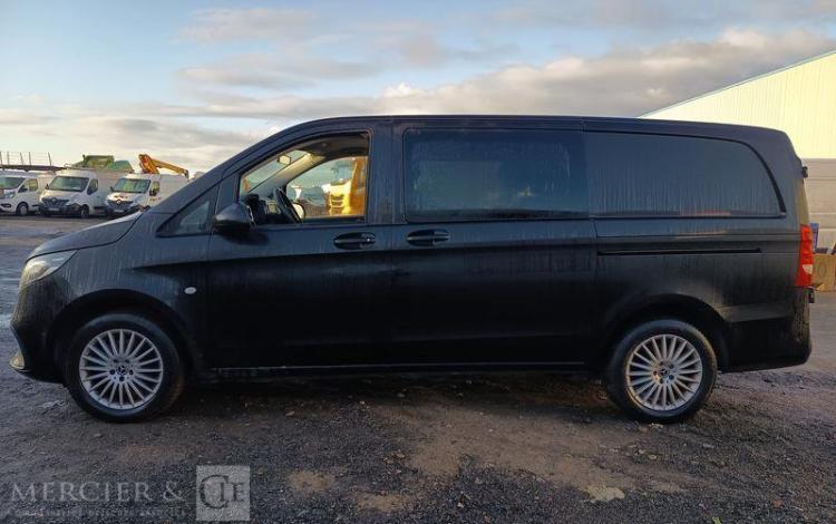 MERCEDES VITO MIXTO 2.0 116 CDI 165 LONG L2 PRO 9G-TRONIC BVA – 41459 KMS – ANNEE 2024 NOIR GW-756-FR