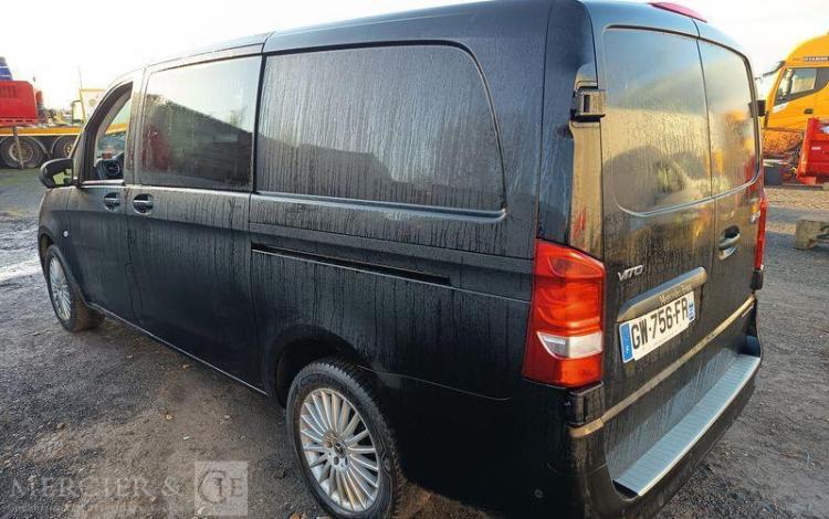 MERCEDES VITO MIXTO 2.0 116 CDI 165 LONG L2 PRO 9G-TRONIC BVA – 41459 KMS – ANNEE 2024 NOIR GW-756-FR