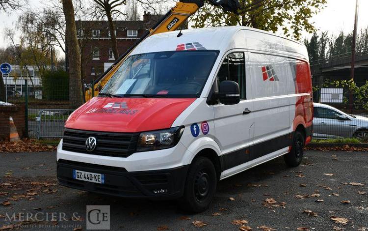 VOLKSWAGEN CRAFTER VAN 30 L3H3 11M3 TRAC BLANC GZ-440-KE