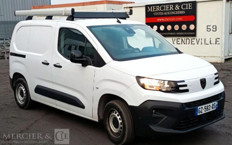 PEUGEOT PARTNER PHASE 2 L1 1.5 BLUEHDIi 16V 100 CV DIESEL – 18238 KMS – ANNEE 2024 BLANC GZ-593-AS