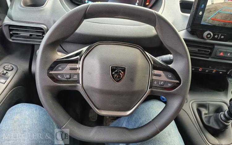 PEUGEOT PARTNER PHASE 2 L1 1.5 BLUEHDIi 16V 100 CV DIESEL – 18238 KMS – ANNEE 2024 BLANC GZ-593-AS