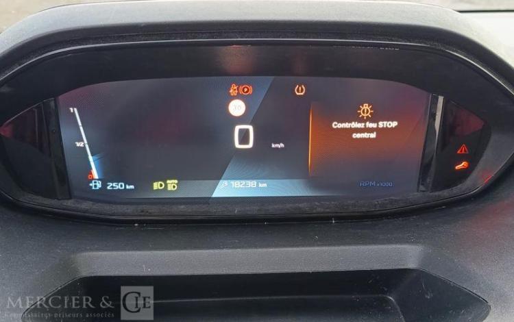 PEUGEOT PARTNER PHASE 2 L1 1.5 BLUEHDIi 16V 100 CV DIESEL – 18238 KMS – ANNEE 2024 BLANC GZ-593-AS