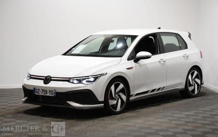 VOLKSWAGEN GOLF 8 GTI CLUB SPORT BLANC GZ-759-YQ