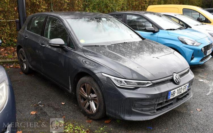 VOLKSWAGEN GOLF VIII 2.0 TDI 150ch VW EDITION DSG GRIS HB-102-FF