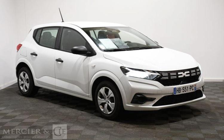 DACIA SANDERO ESSENTIAL ECO-G 100 BLANC HB-551-PC