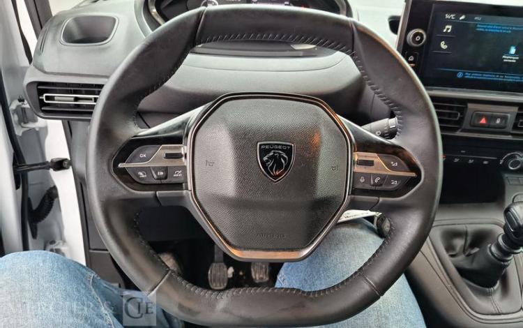 PEUGEOT PARTNER FOURGON XL 950KG BLUEHDI 100 S&S BVM6 – DIESEL – 8625 KMS – ANNEE 2025 BLANC HD-364-AJ