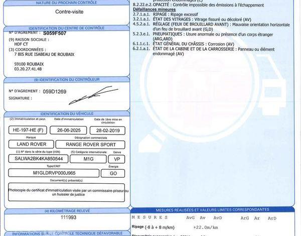 LAND ROVER RANGE ROVER SPORT NOIR HE-197-HE