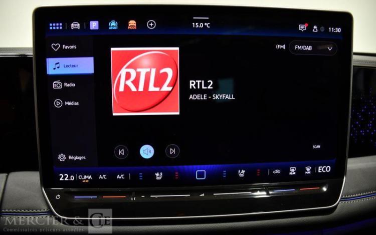 VOLKSWAGEN TIGUAN E-HYBRID 272CH DSG6 R-LINE NOIR HE-433-GV