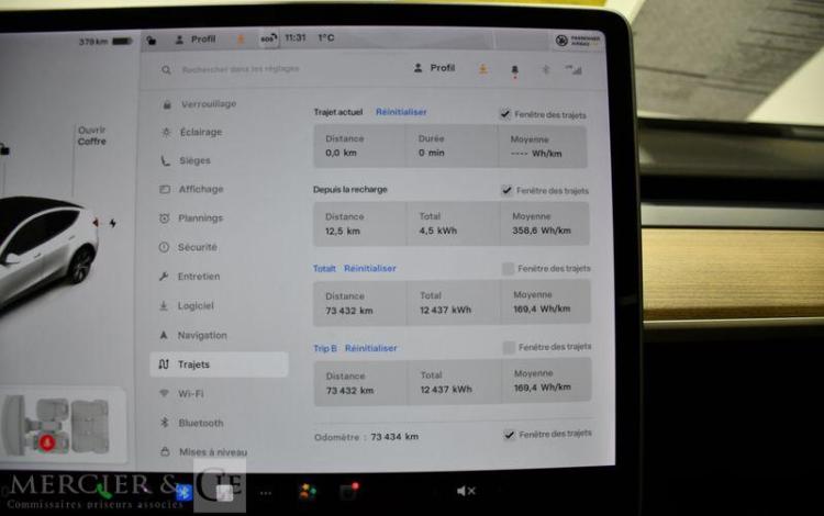 TESLA MODEL Y 75KWH PERF BLANC HG-891-LS
