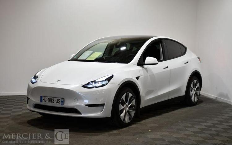 TESLA MODEL Y DUAL-MOTOR 82kWh 515ch GRANDE-AUTONOMIE LAUNCH EDITION 4WD BVA BLANC HG-993-JS