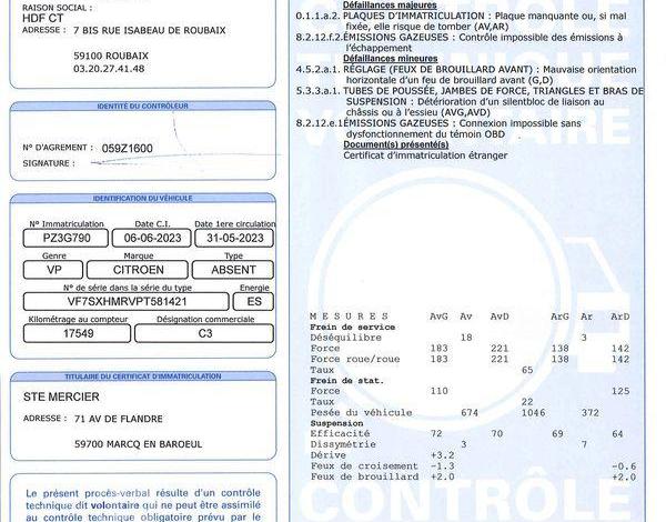 CITROEN C3 1.2 PURETECH 82ch SHINE BLANC/ROUGE PZ3G790