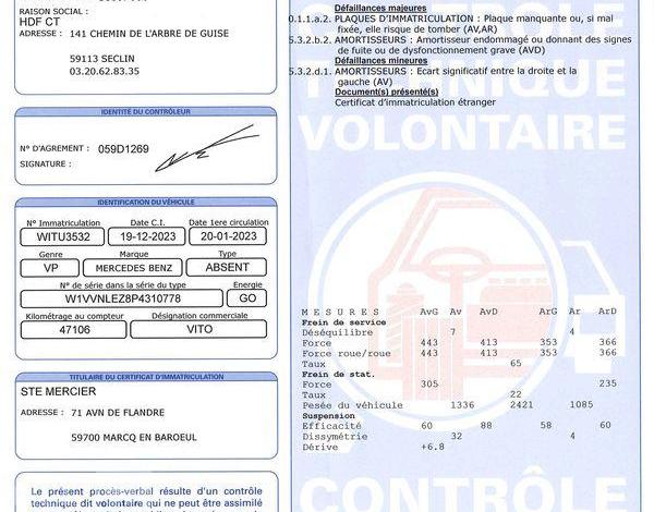 MERCEDES CLASSE V 2.0 300 D 240 EXTRALONG AVANTGARDE BVA NOIR WITU3532