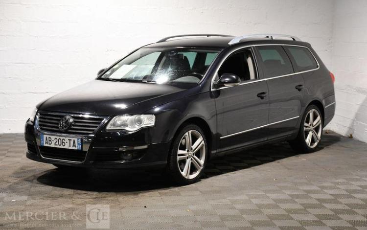 VOLKSWAGEN PASSAT BREAK 2.0 TDI 110CH CONFORT LINE NOIR AB-206-TA