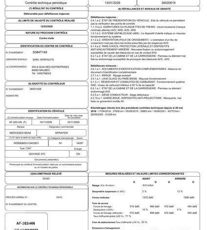MERCEDES SPRINTER CDI  AF-263-HN