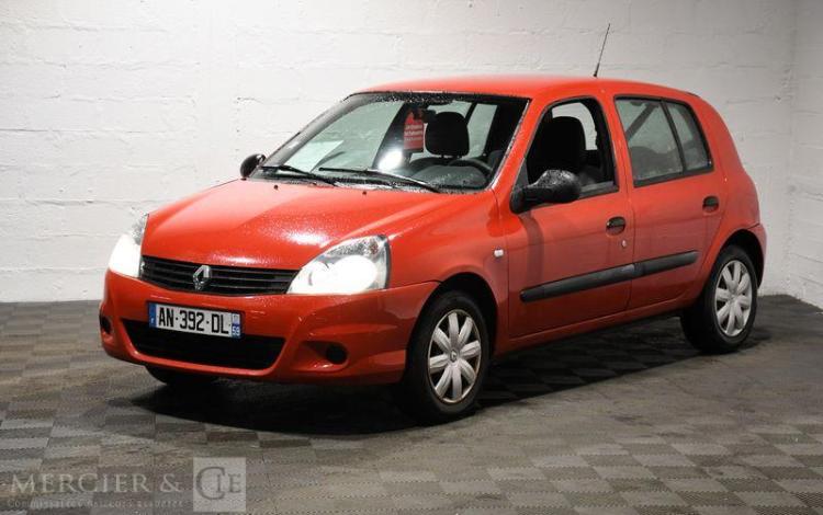 RENAULT CLIO CAMPUS 1.2 GPL 60CH AUTHENTIQUE ROUGE AN-392-DL