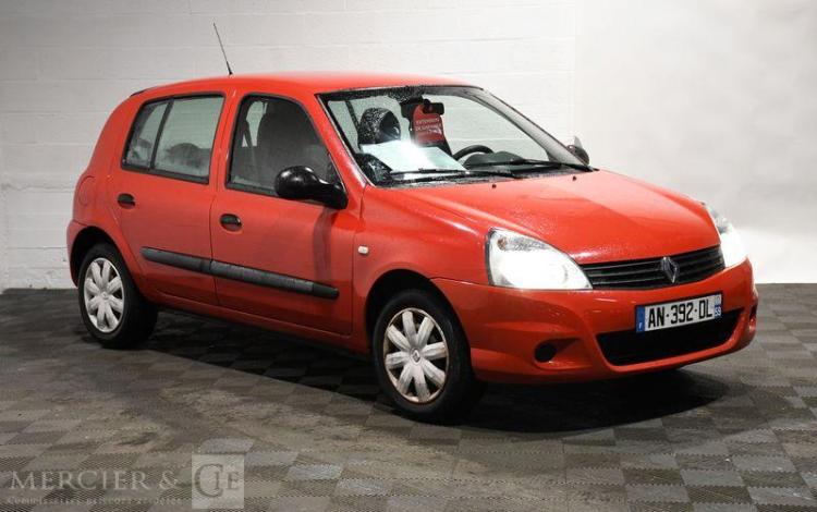 RENAULT CLIO CAMPUS 1.2 GPL 60CH AUTHENTIQUE ROUGE AN-392-DL