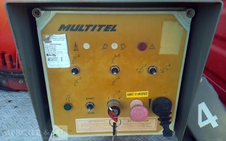 MULTITEL 35-110 NACELLE SUR VL MULTITEL 160 ALU 16M 4327H ROUGE DS-584-CW