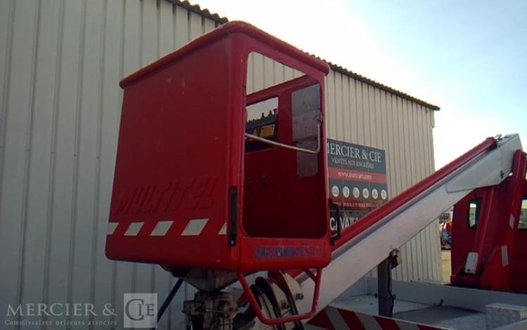 MULTITEL 35-110 NACELLE SUR VL MULTITEL 160 ALU 16M 4327H ROUGE DS-584-CW