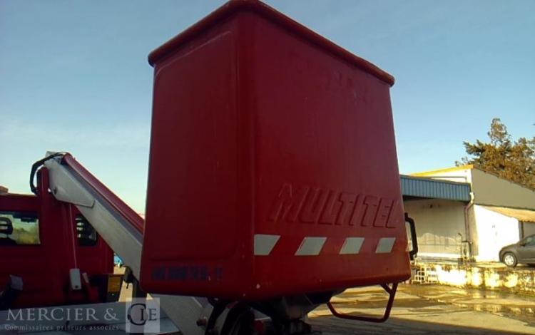 MULTITEL 35-110 NACELLE SUR VL MULTITEL 160 ALU 16M 4327H ROUGE DS-584-CW