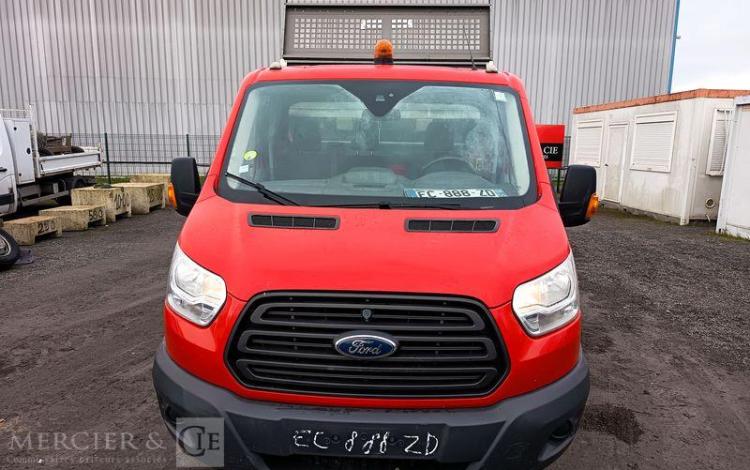 FORD TRANSIT 350L BENNE SIMPLE CABINE COFFRE  EC-888-ZD