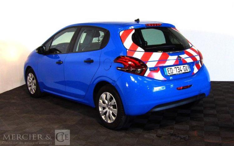 PEUGEOT 208 SOCIETE 1.6 BLUEHDI 75 PACK CLIM NAVI BLEU ED-734-GV