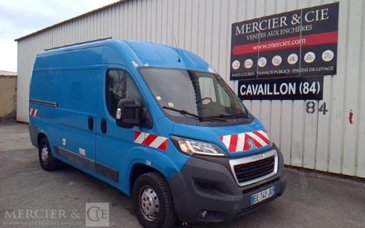 PEUGEOT BOXER FOURGON 335 2.2 HDI 150 L2H2 PACK CD CLIM NAVI BLEU EE-742-JG