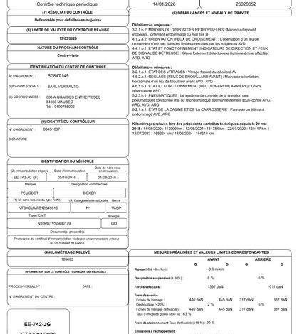 PEUGEOT BOXER FOURGON 335 2.2 HDI 150 L2H2 PACK CD CLIM NAVI BLEU EE-742-JG