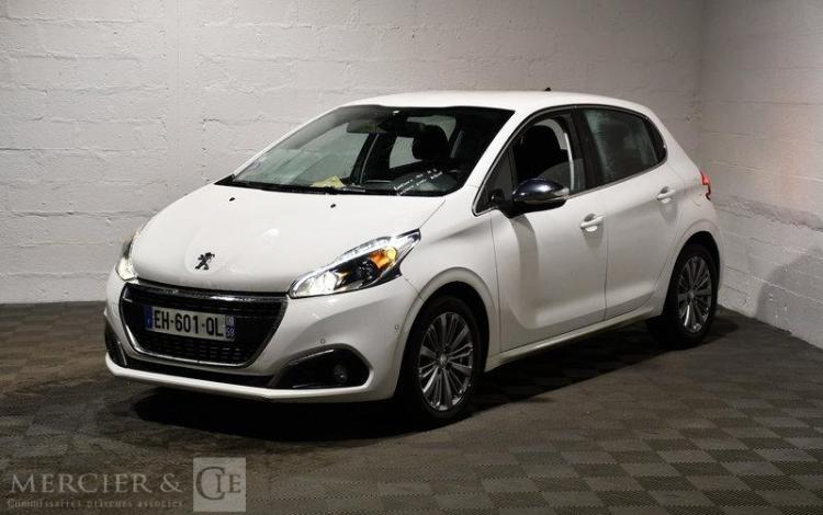 PEUGEOT 208 1,2 PURETECH 110 ALLURE EAT BVA START/STOP BLANC EH-601-QL