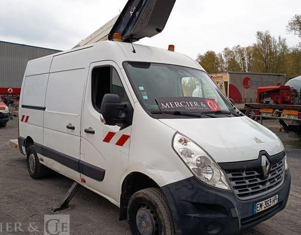 RENAULT MASTER III PHASSE 2 L2H2 2.3 DCI 16V 130 CV AVEC NACELLE KLUBB K26 – 10 M –  EM-363-HP