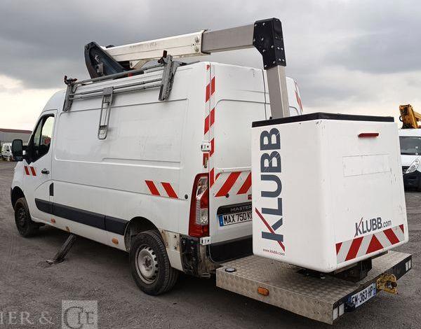 RENAULT MASTER III PHASSE 2 L2H2 2.3 DCI 16V 130 CV AVEC NACELLE KLUBB K26 – 10 M –  EM-363-HP