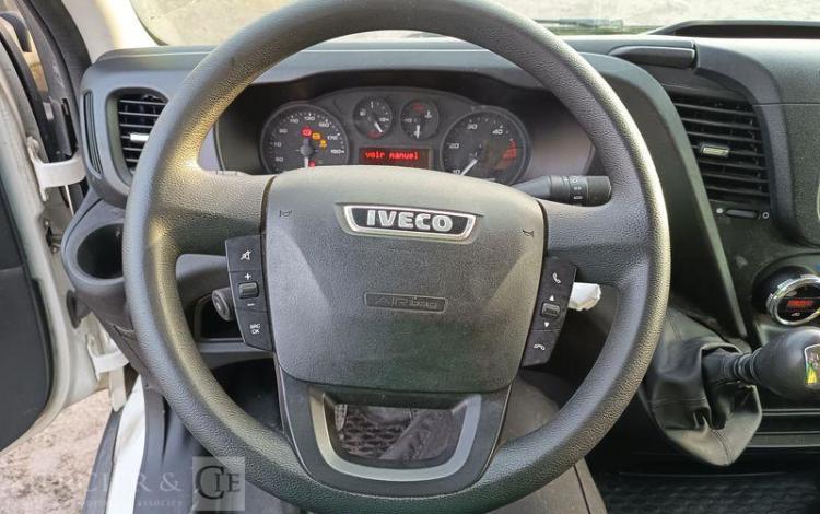 IVECO DAILY VI 35C16 2,3 D 16V 156 CV – DIESEL – 147202 KMS – ANNEE 2018 BLANC EV-123-NF