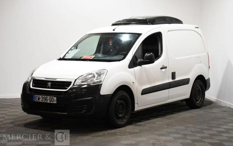 PEUGEOT PARTNER FOURGON 1.6 BLUEHDI 100 L1 M FRIGO BLANC EW-396-QD
