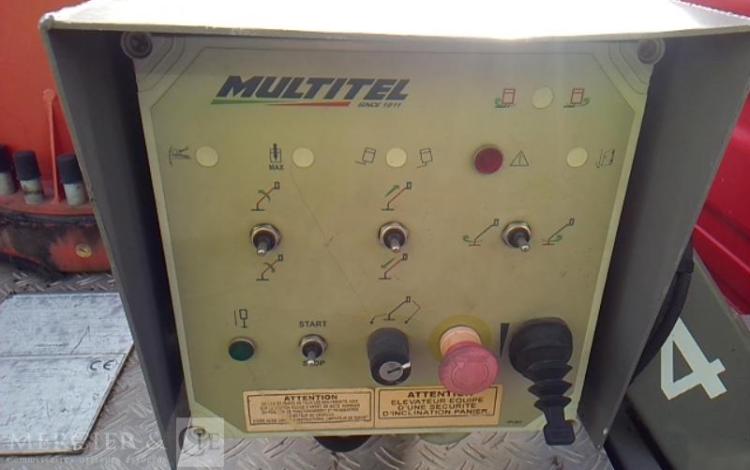 MULTITEL 35-120 NACELLE SUR VL 16M MULTITEL 160 ALU 3384H ROUGE EW-670-VY