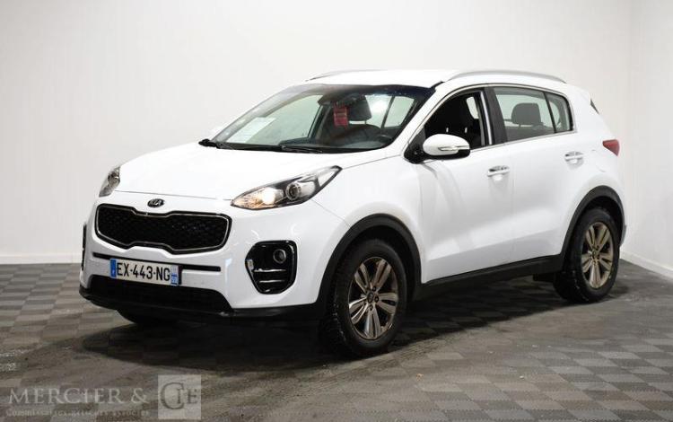 KIA SPORTAGE 1,7 CRDI 115 ACTIVE 4X2 ISG BLANC EX-443-NG