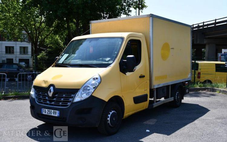 RENAULT MASTER L2H1 3T5 2.3 DCI 110 CAISSE DEMENAGEMENT CONFORT
 JAUNE FA-250-RV