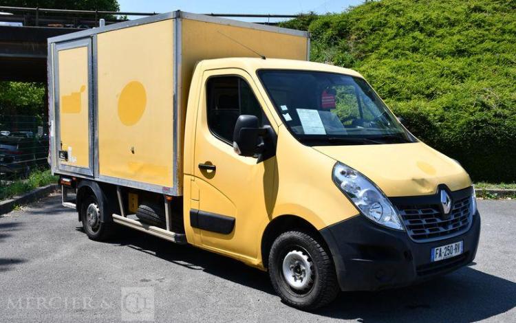 RENAULT MASTER L2H1 3T5 2.3 DCI 110 CAISSE DEMENAGEMENT CONFORT
 JAUNE FA-250-RV
